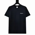 Supreme T-shirt Black White 030