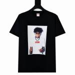 Supreme T-shirt Black White 031