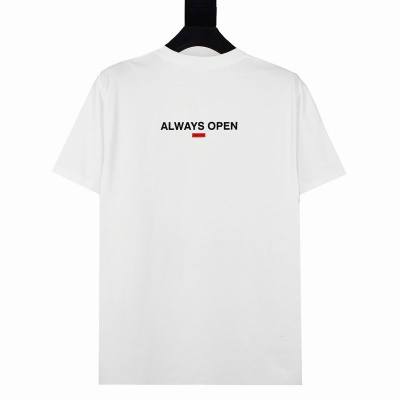 Supreme T-shirt Black White 050 02