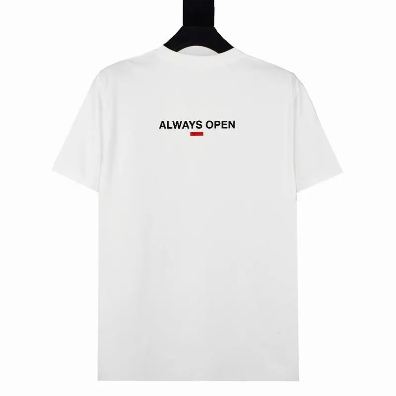 Supreme T-shirt Black White 050