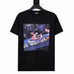 Supreme T-shirt Black White 050