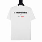 Supreme T-shirt Black White 051