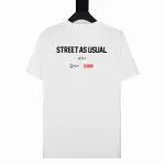 Supreme T-shirt Black White 051