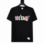 Supreme T-shirt Black White 051