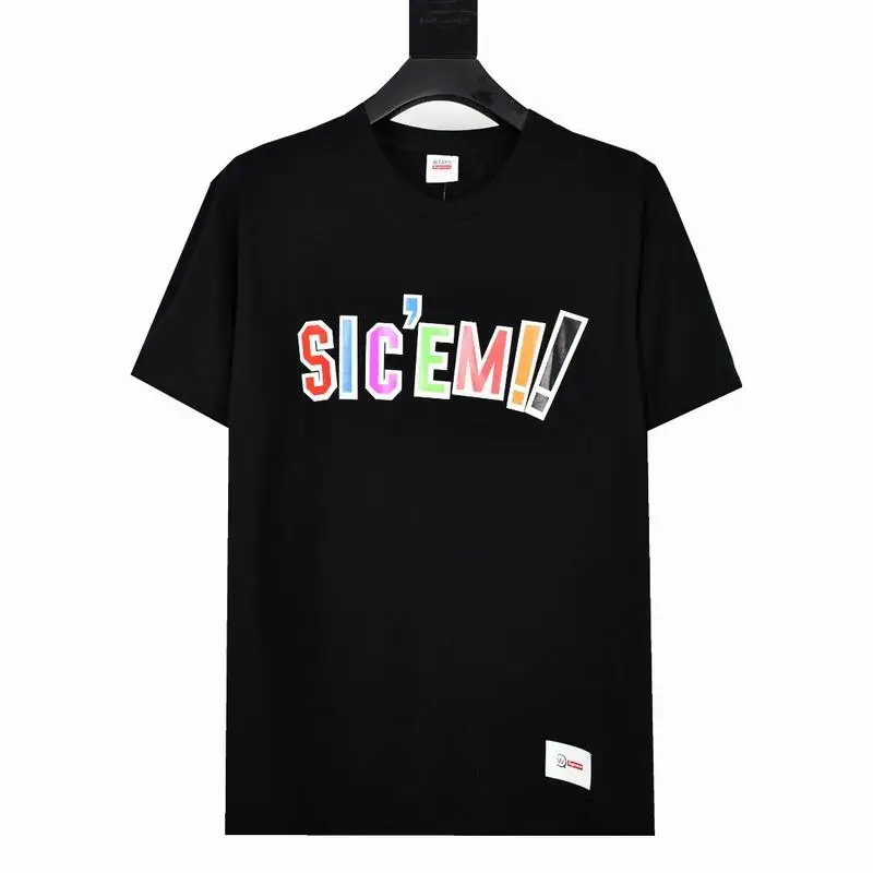 Supreme T-shirt Black White 051