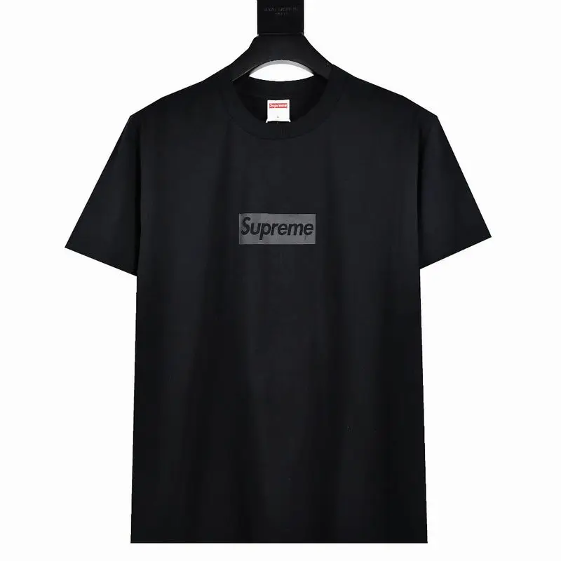 Supreme T-shirt Black White 053