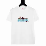 Supreme T-shirt Black White 054