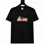 Supreme T-shirt Black White 054