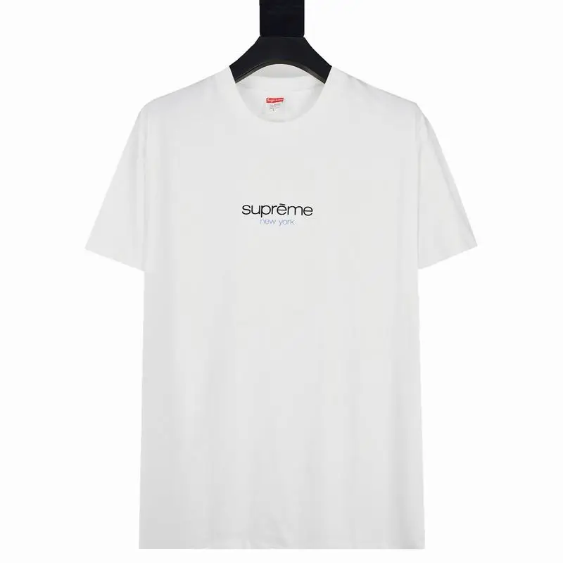 Supreme T-shirt Black White 055