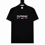 Supreme T-shirt Black White 064