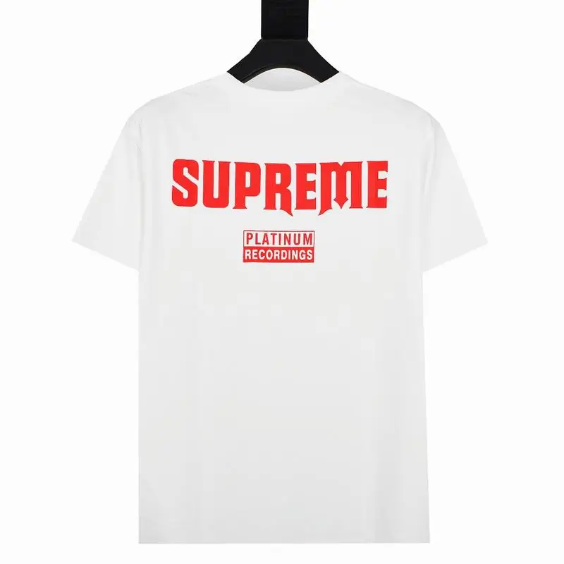 Supreme T-shirt Black White 065