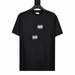 Supreme T-shirt Black White 067