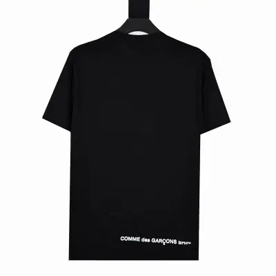 Supreme T-shirt Black White 067 02