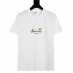 Supreme T-shirt Black White 068