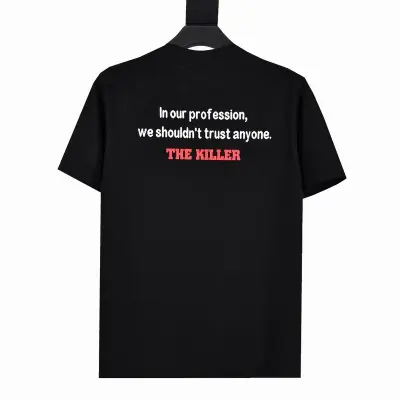 Supreme T-shirt Black White 071 02