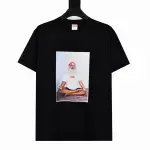 Supreme T-shirt Black White 081