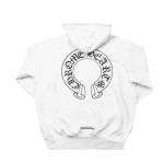Chrome Hearts Floral Cross hoodie White