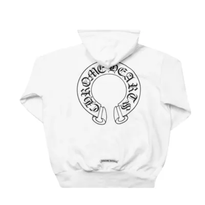 Chrome Hearts Floral Cross hoodie White 02