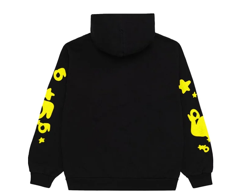 Sp5der Beluga Hoodie 'Onyx/Yellow'