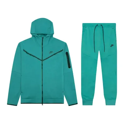 Nike Sportswear Tech Fleece Full-Zip Hoodie Mineral Teal Set 01