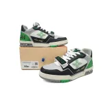 PKGoden Louis Vuitton Trainer Black Green