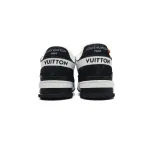 PKGoden LOUIS VUITTON Trainer White Black