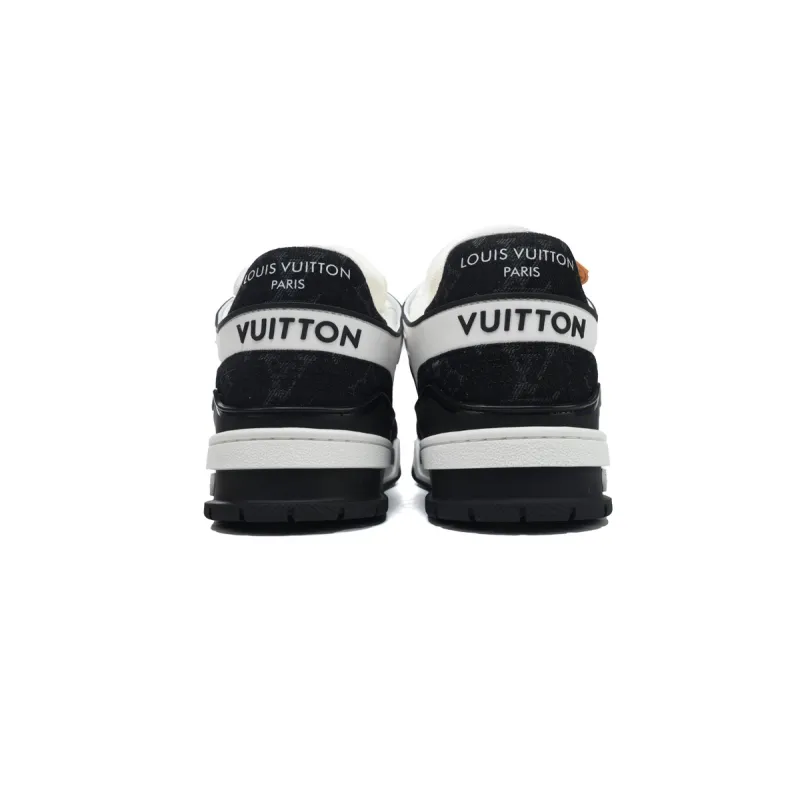 PKGoden LOUIS VUITTON Trainer White Black