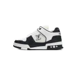 PKGoden LOUIS VUITTON Trainer White Black