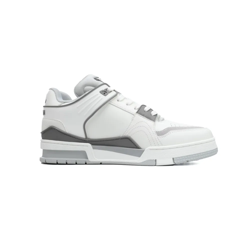 PKGoden LOUIS VUITTON Trainer XD White Gray