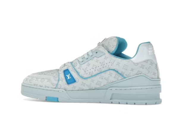 Louis Vuitton by Tyler, the Creator LV Trainer Blue,Replica Shoes