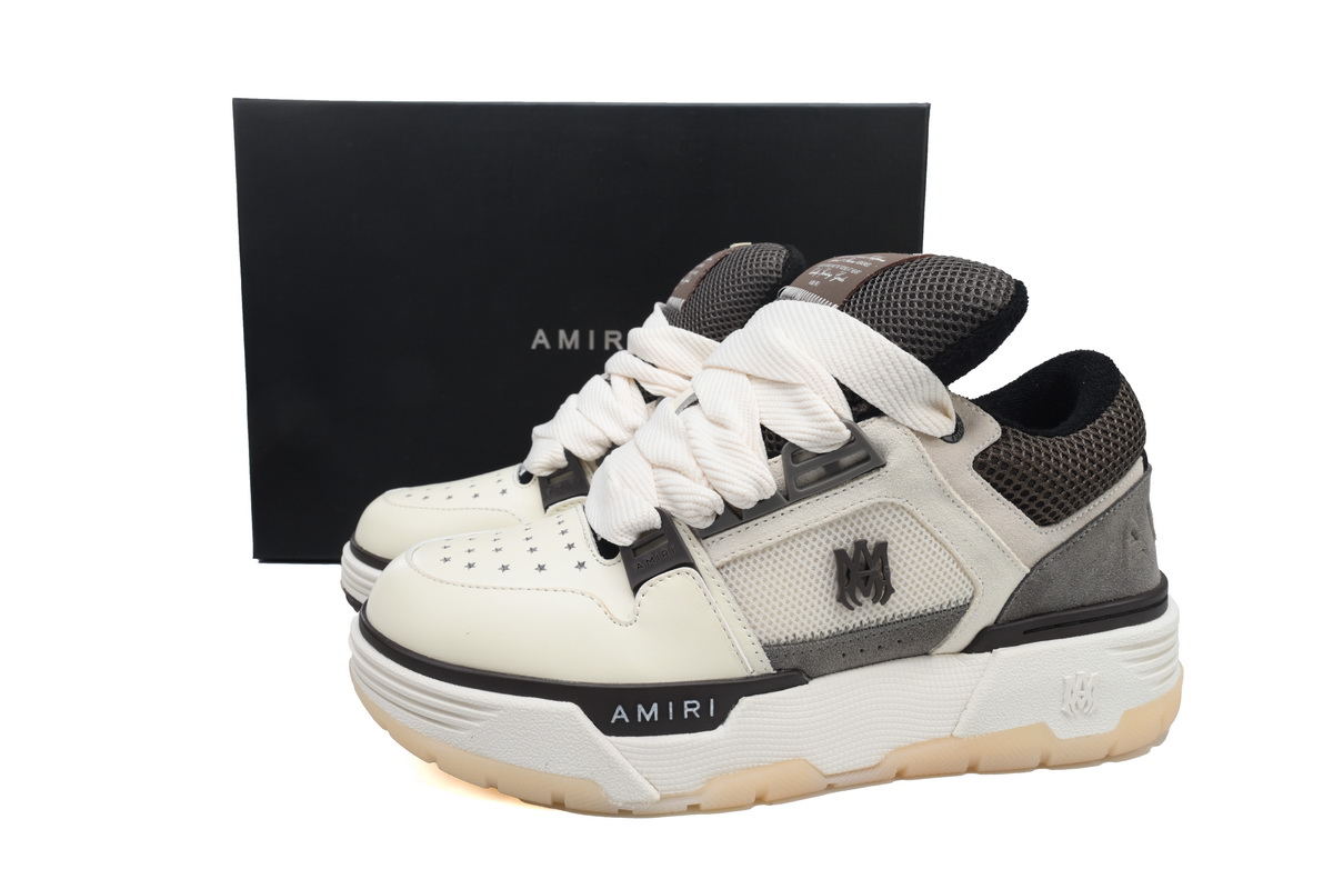 Buy AMIRI MA-1 Grey Black Beige reps on ShareSneakers