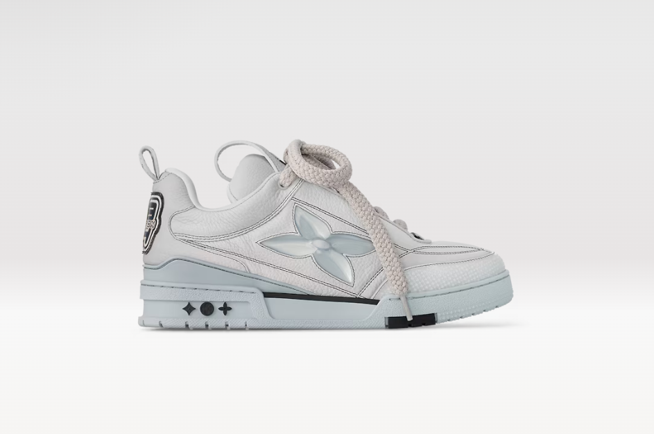 Louis Vuitton LV Skate Sneaker Grey 1ABZ5X,Replica Shoes