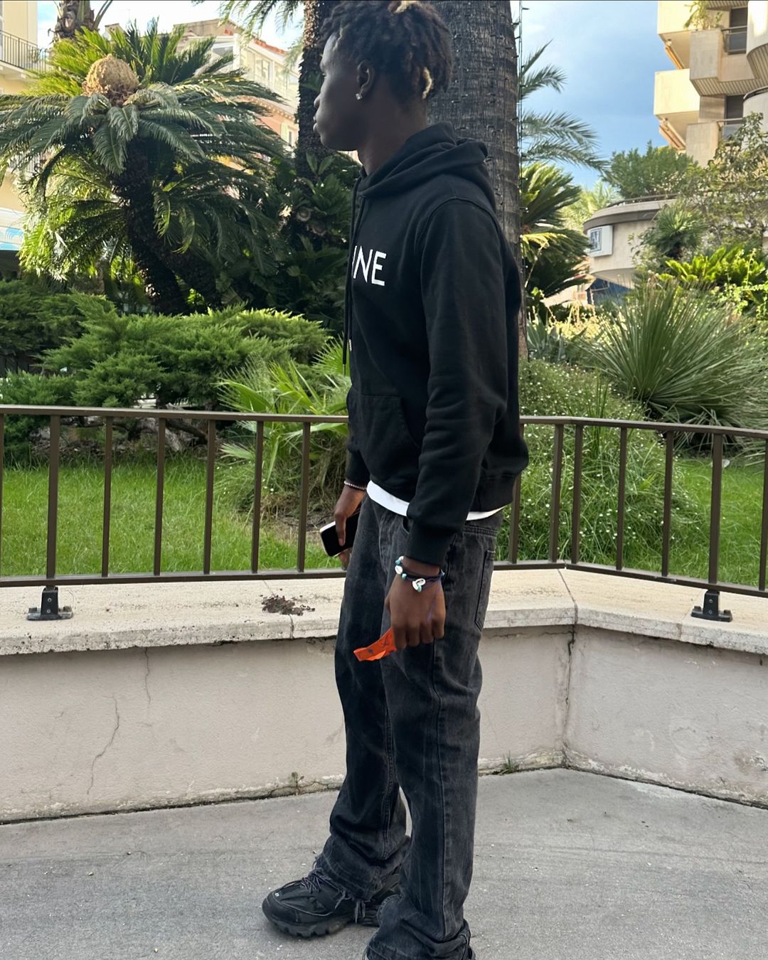 CELINE TRACKSUIT BLACK SET