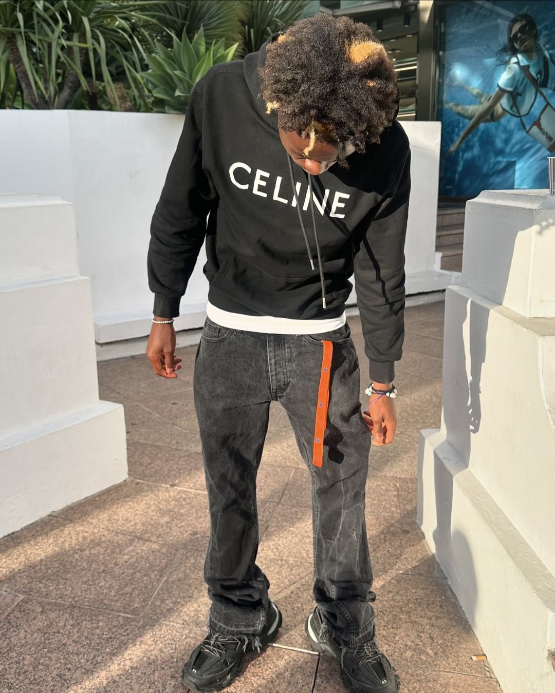 CELINE TRACKSUIT BLACK SET