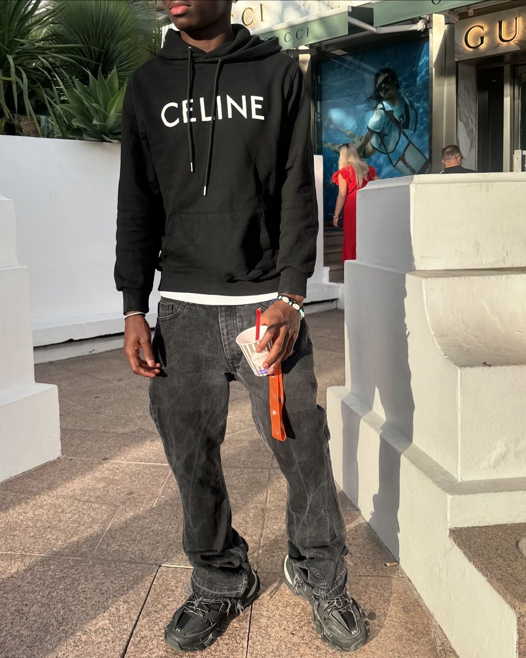 CELINE TRACKSUIT BLACK SET
