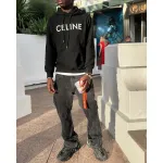 CELINE TRACKSUIT BLACK SET