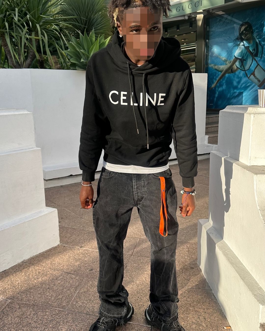 CELINE TRACKSUIT BLACK SET