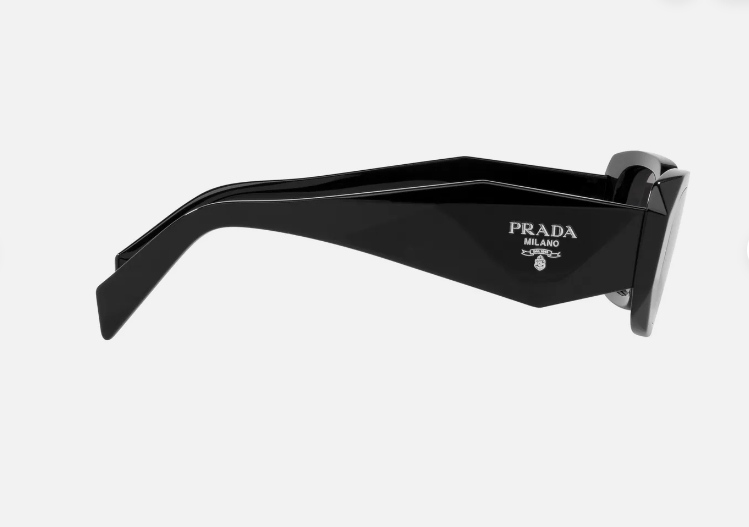 Prada Sunglasses PR17WS 1AB5S0 49mm Black / Dark Grey Lens