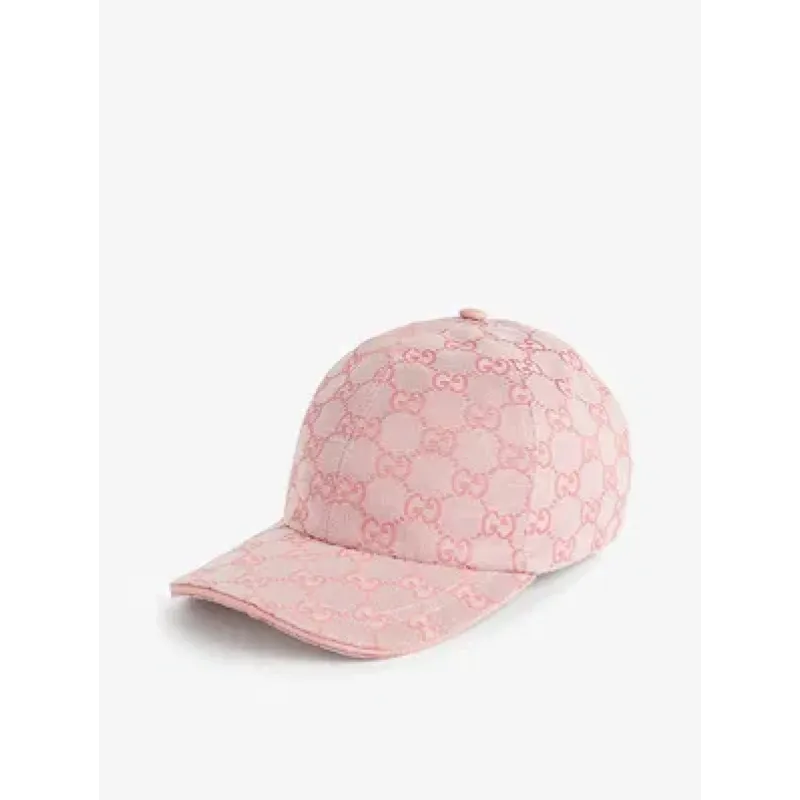 GUCCI Monogram-Pattern Cotton Cap
