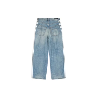 Balenciaga x adidas Large Pants Blue, 724778THW254245 02