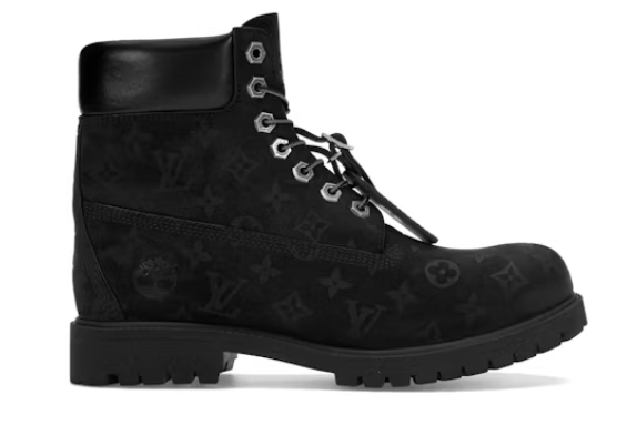 Louis Vuitton Timberland 6" Ankle Boot Black Monogram
