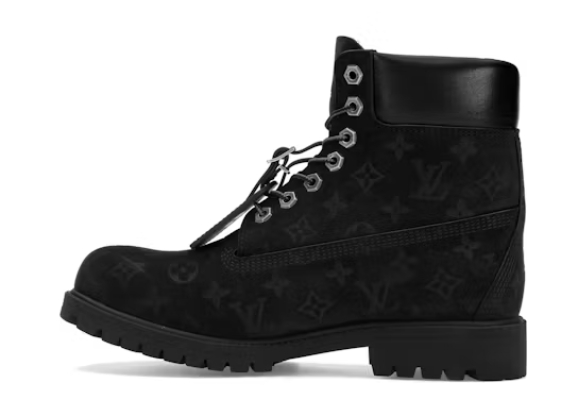 Louis Vuitton Timberland 6" Ankle Boot Black Monogram