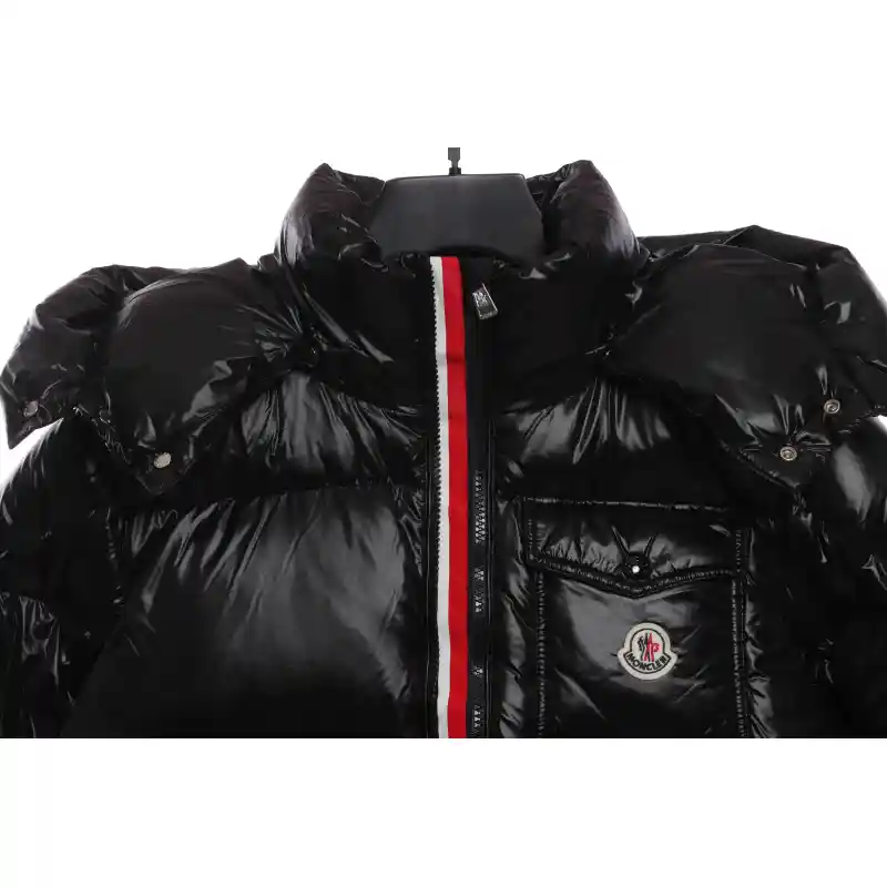 Free Shipping: Moncler three-color ribbon down jacket