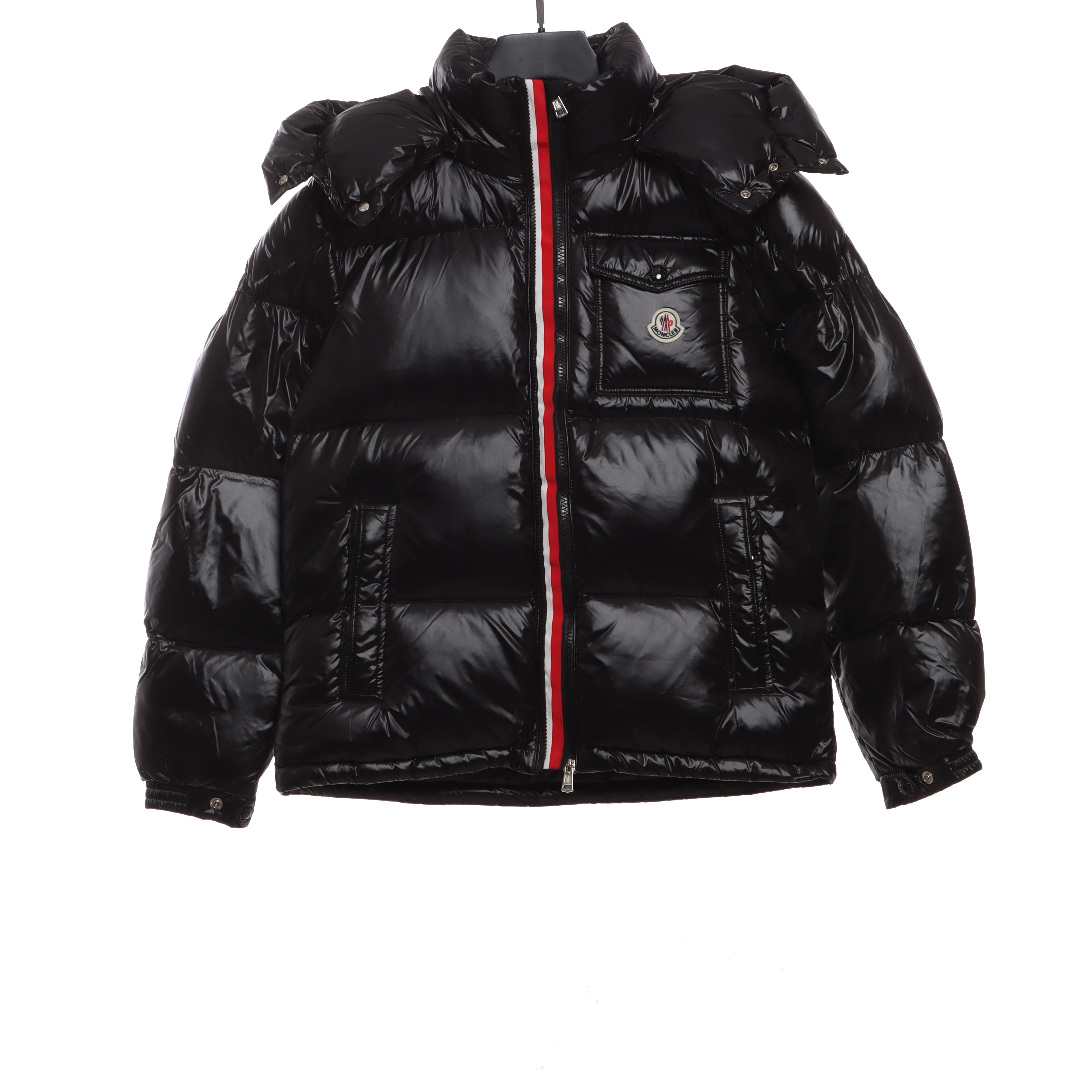 Moncler three-color ribbon down jacket