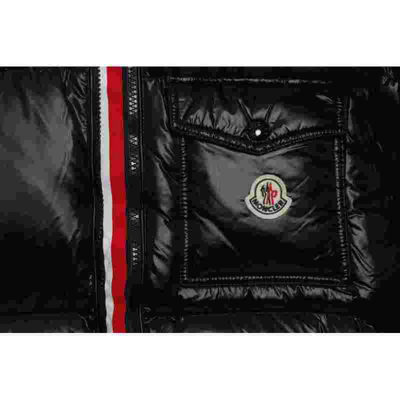 Free Shipping: Moncler three-color ribbon down jacket