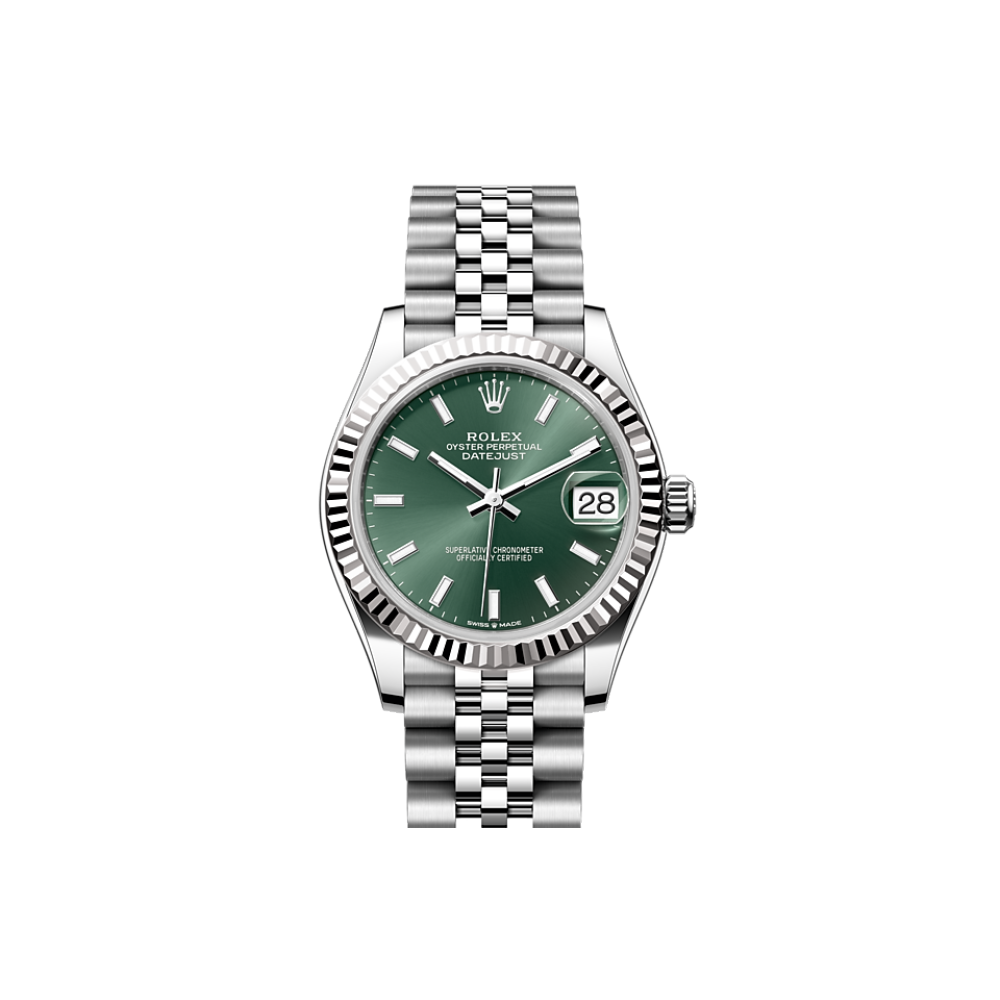 Rolex Datejust 31 Oyster-31 mm-Oystersteel and White Gold Reference 278274, m278274-0018  Watch
