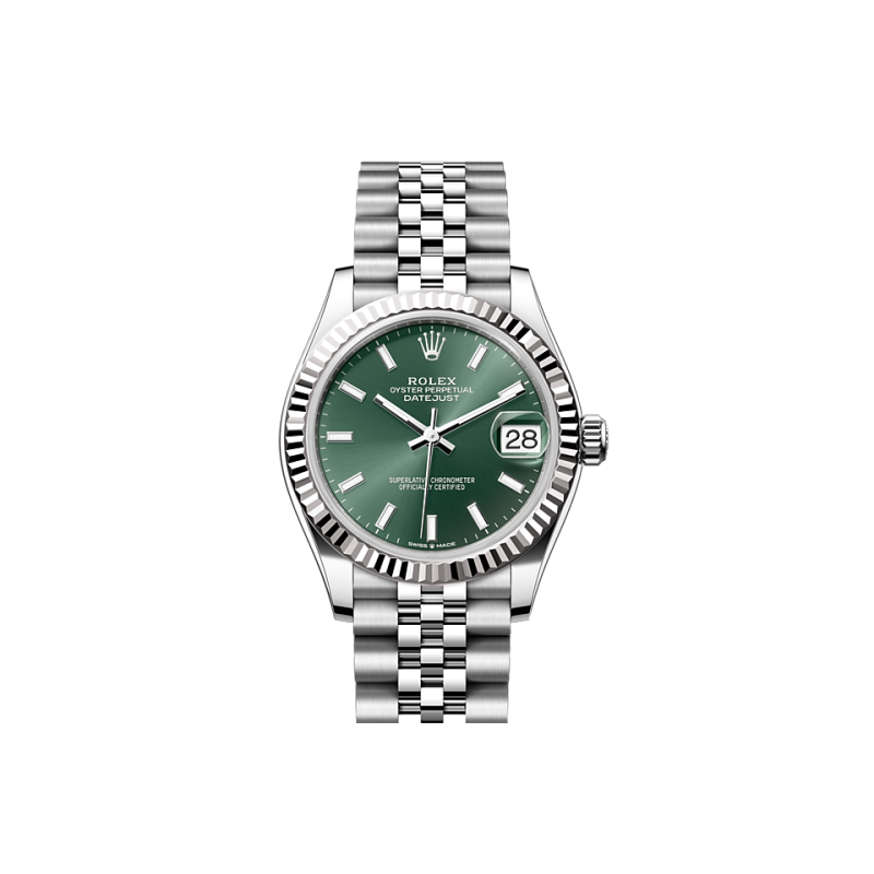 Rolex Datejust 31 Oyster-31 mm-Oystersteel and White Gold Reference 278274, m278274-0018  Watch
