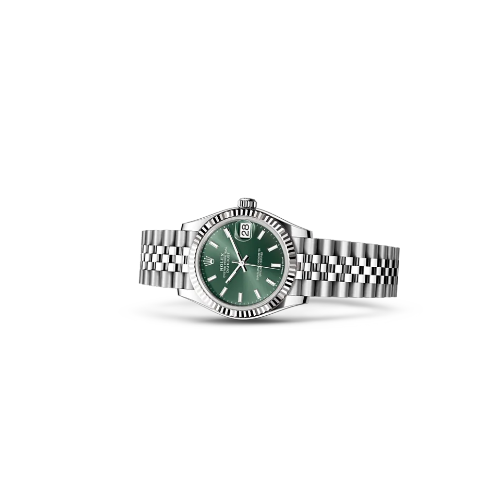 PK Rolex Datejust 31 Oyster-31 mm-Oystersteel and White Gold Reference 278274, m278274-0018  Watch
