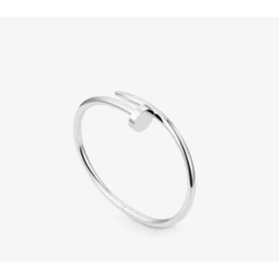Cartier Juste un Clou bracelet White gold, diamonds 01