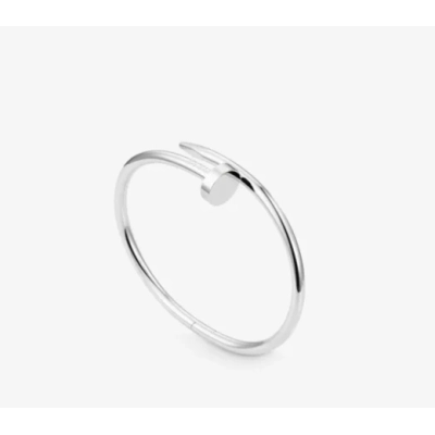 Cartier Juste un Clou bracelet White gold, diamonds 01